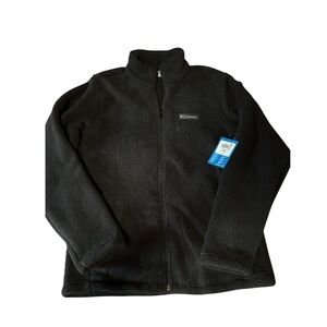 Columbia Black Thornhead Sherpa Full-Zip Jacket Mens size Medium New with Tags